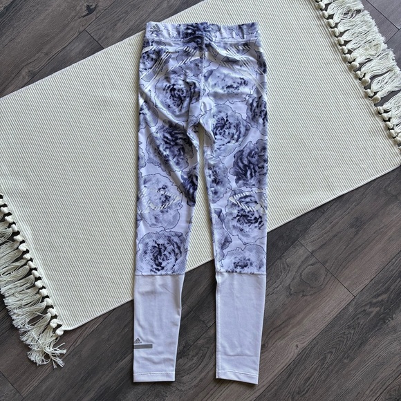 [SOLD] Adidas by Stella McCartney Running Sprint white noble ink leggings - Picture 7 of 8